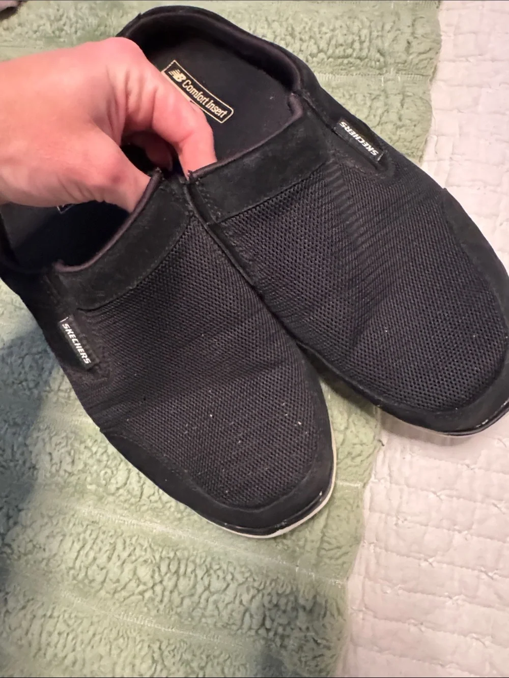 Skechers slip design
